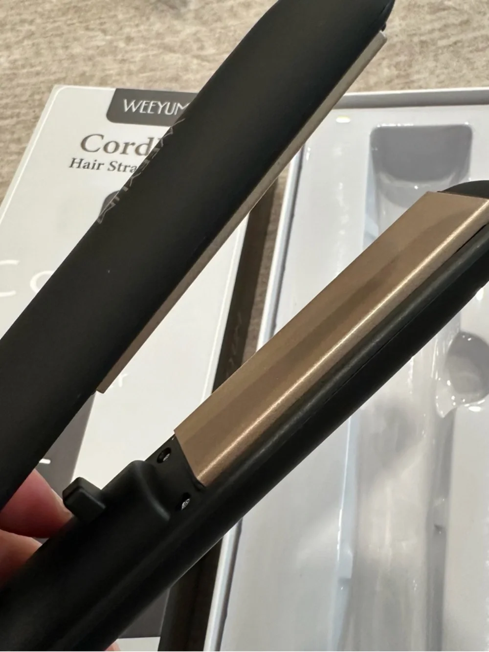 Cordless Hair Straightener and Curler 2 in 1 Wireless Rechargeable #RA5